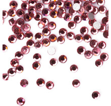 GLAZEN NAGELSTEENTJESNAIL ARTCA. 50 STUKS.