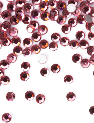 GLAZEN NAGELSTEENTJESNAIL ARTCA. 50 STUKS.