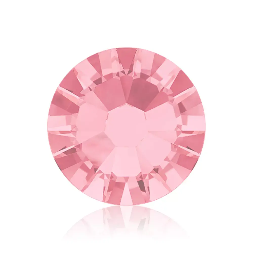 Beauty Box Cosmetics SS3 Roze glazen nagelsteentjes, ca. 50 stuks