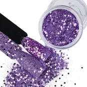 Nail powder ultraviolet effect nr.  4