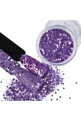 Nail powder ultraviolet effect nr.4