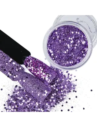 Nail powder ultraviolet effect nr.4