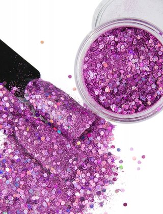 Nail powder ultraviolet effect nr. 1