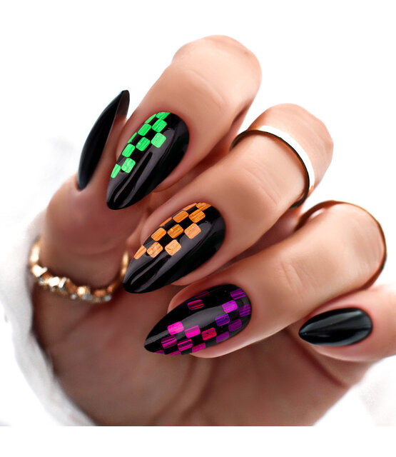 Hologram secret nageldecoratie