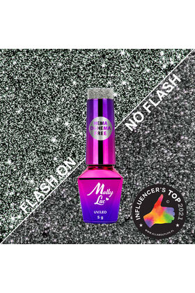 Gelpolish I MollyLac I MollyLac Flashing Lights Demode