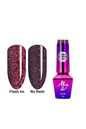Gelpolish I MollyLac I MollyLac Flashing Lights Demode