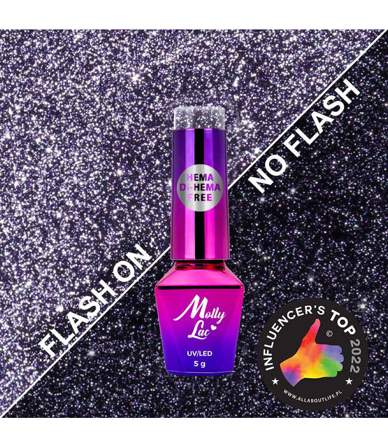 Gelpolish I MollyLac I MollyLac Flashing Lights Demode