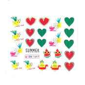 Fruitwater nagelstickers BN-1697