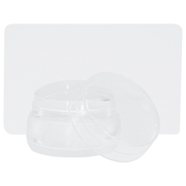 Siliconen stempel voor French; 8x5 cm