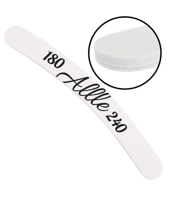 Nagelvijl Safe Package banaan  180/240 5 stuks