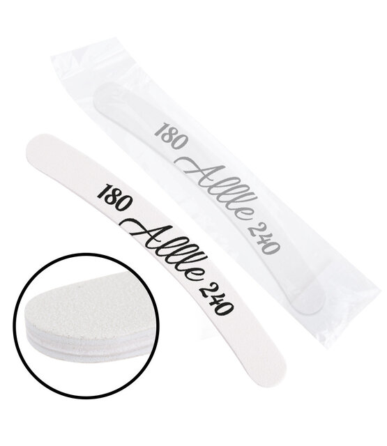 Nagelvijl Safe Package banaan  180/240 5 stuks