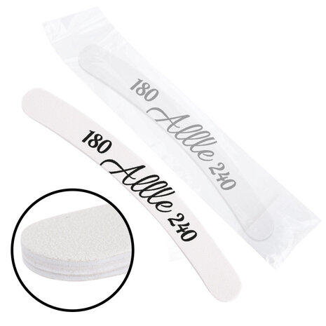 B. B. Cosmetics Nagelvijl Safe Package banaan  180/240 5 stuks