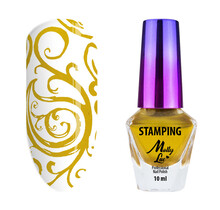 MollyLac goudstempel en stempellak 10ml nr. 4