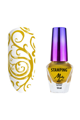 MollyLac goudstempel en stempellak 10ml nr. 4