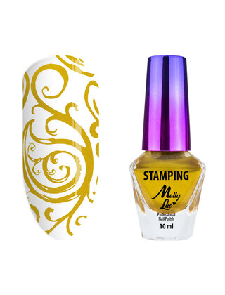 MollyLac goudstempel en stempellak 10ml nr. 4