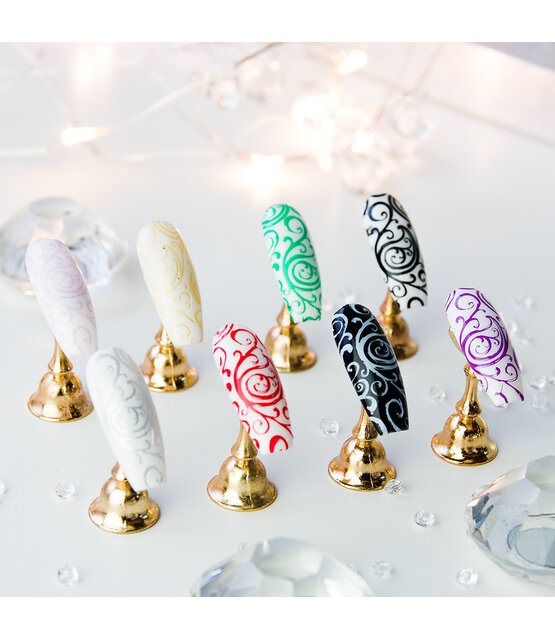 Stempel- En Stempellak Roze 10Ml Nr. 6