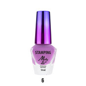 Stempel- En Stempellak Roze 10Ml Nr. 6