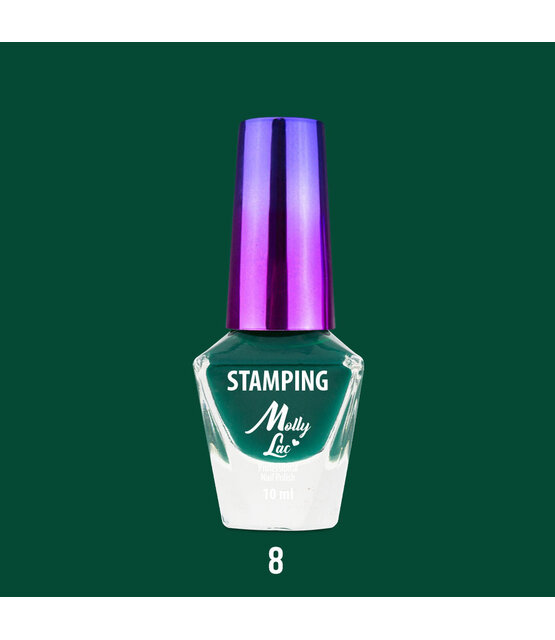 Stempel- En Stempellak Groen 10Ml Nr. 8