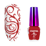Molly MollyLac rode stempel en stempellak 10ml nr. 5 Molly MollyLac rode stempel en stempellak 10ml nr. 5