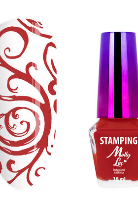 Rode Stempel En Stempellak 10Ml Nr. 5