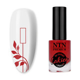 Beauty Box Cosmetics NTN Premium stempellak zilver 7ml nr. 93 Beauty Box Cosmetics NTN Premium stempellak zilver 7ml nr. 93
