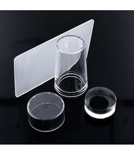 Transparante siliconen stempel | nailstyling