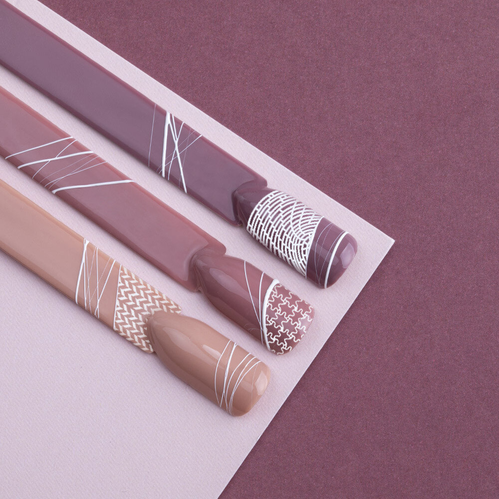 Beauty Box Cosmetics Stempelplaat met Patronen A| Nailart | Maat L Beauty Box Cosmetics Stempelplaat met Patronen A| Nailart | Maat L