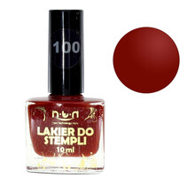 Wijnrode Stempellak 10Ml Nr. 100