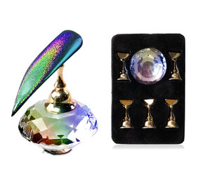 Beauty Box Cosmetics Magnetische Nail Art standaard met iriserende diamant nr. 3 Beauty Box Cosmetics Magnetische Nail Art standaard met iriserende diamant nr. 3