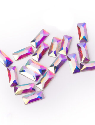 Kristallen Diamantennailart Decoratie 3D-Sieraden