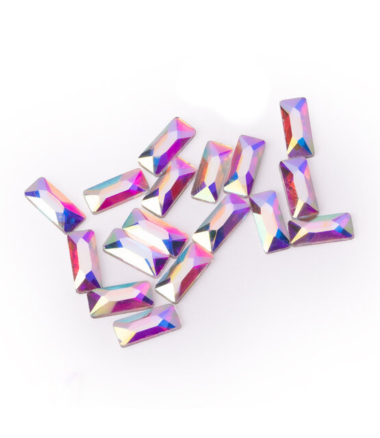 Kristallen Diamantennailart Decoratie 3D-Sieraden