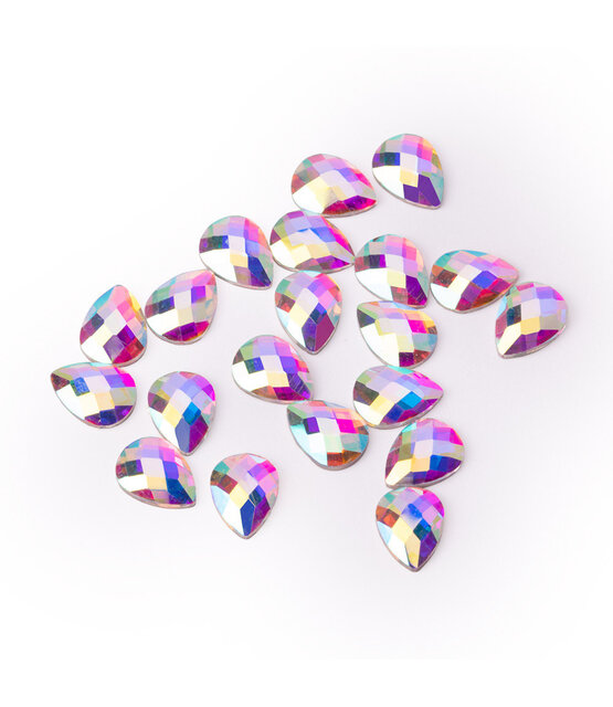 Kristallen Diamantennailart Decoratie 3D-Sieraden