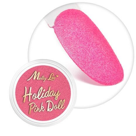 Molly Holiday Pink Doll MollyLac nageleffect 1g nr. 6 Molly Holiday Pink Doll MollyLac nageleffect 1g nr. 6