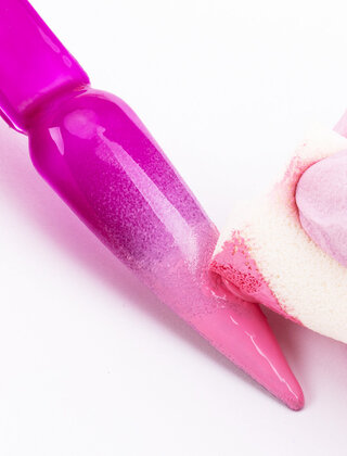 Spons voor ombre en make-up wit 7x5 cm 1 st nr. 4