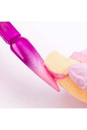 Spons voor ombre en make-up, oranje, 1 st, 8,5 cm nr. 14