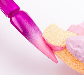 Molly Spons voor ombre en make-up, oranje, 1 st, 8,5 cm nr. 14 Molly Spons voor ombre en make-up, oranje, 1 st, 8,5 cm nr. 14