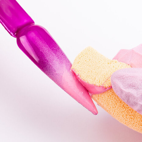 Molly Spons voor ombre en make-up, oranje, 1 st, 8,5 cm nr. 14 Molly Spons voor ombre en make-up, oranje, 1 st, 8,5 cm nr. 14