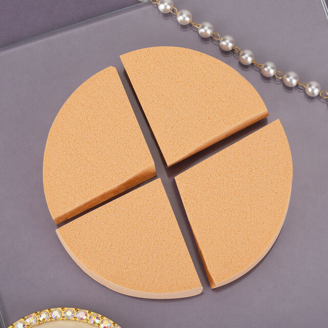 Spons voor ombre en make-up, oranje, 1 st, 8,5 cm nr. 14