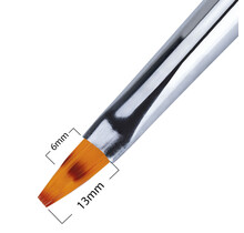 Glam Line Ombre Penseelnailstylingpenselen6/13 Mm