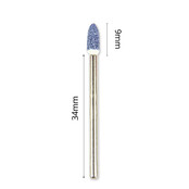 Freesbit Ovaal Klein Blauw Nr. 8 voor Professionele Nagelverzorging