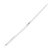 Witte Kunststof Nailart Penseel, Borstellengte 10 Mm,