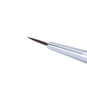 Witte Kunststof Nailart Penseel, Borstellengte 10 Mm,