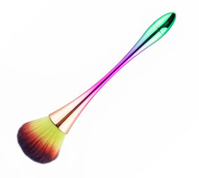 B. B. Cosmetics Nagelstofborstel met Regenbooghandvat B. B. Cosmetics Nagelstofborstel met Regenbooghandvat