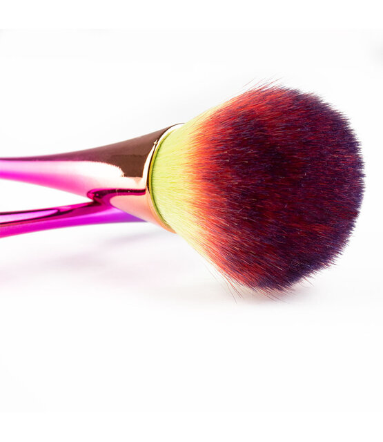 Nagelstofborstel met Regenbooghandvat voor Professionele Nailstyling