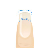 SMALLE NAGELTIPS 2KUNSTNAGELS120 STUKS