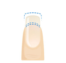 SMALLE NAGELTIPS 2KUNSTNAGELS120 STUKS