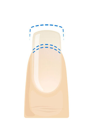 SMALLE NAGELTIPS 2KUNSTNAGELS120 STUKS