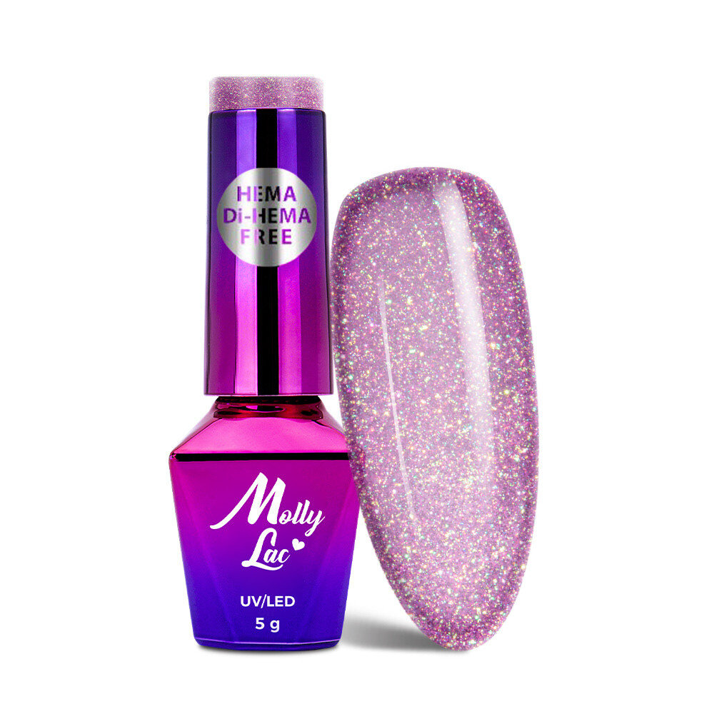 Molly Gelpolish I MollyLac I Shocking Shine Raw 5g nr. 681 Molly Gelpolish I MollyLac I Shocking Shine Raw 5g nr. 681