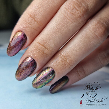 Molly MollyLac Cat Eye Chameleon 5D Twist gel polish 5g nr. 240 Molly MollyLac Cat Eye Chameleon 5D Twist gel polish 5g nr. 240