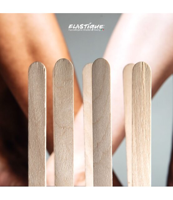 XL waxspatels hout – 100 spatels 20 cm